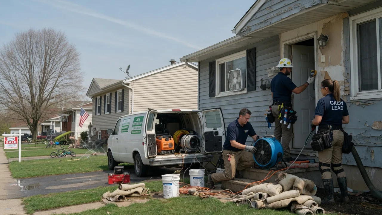 Flood Cleanup in Coldwater, OH near me