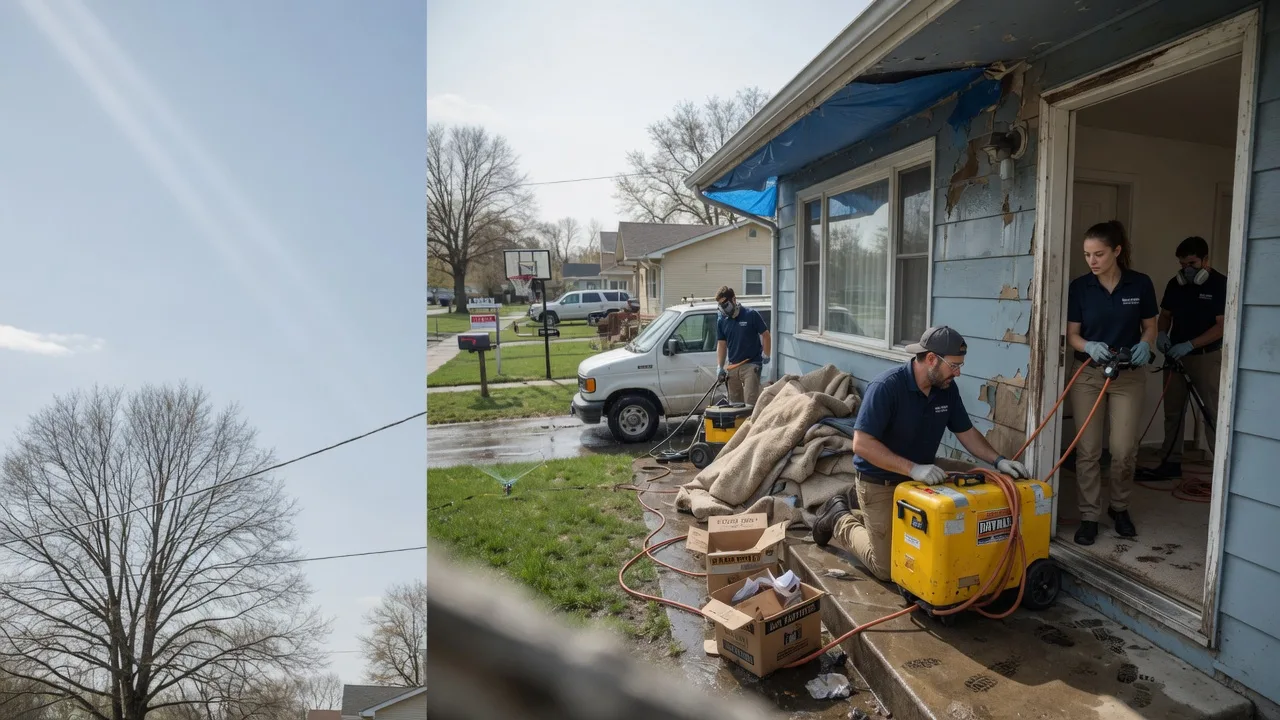 Basement Flood Cleanup in Coldwater, OH near me